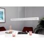 Φωτιστικό Κρεμαστό Ράγα L1000xB80xH1100mm Dimmable Led 6x6w 3420lm 2700-5000Κ Χρωμέ-Κρύσταλλα Διάφανα Eglo Cardito 1 93626