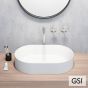 Νιπτήρας Πορσελάνης Kube-X 60x37GSI White 9458-300