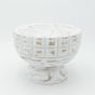ΔΙΑΚΟΣΜΗΤΙΚΟ ΜΠΩΛ ΞΥΛΙΝΟ ΛΕΥΚΟ-ΚΑΦΕ 24x17.5cm Eurolamp 819-00403