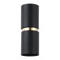 Eglo Passa Μοντέρνο Φωτιστικό Τοίχου με Ντουί GU10 σε Μαύρο Χρώμα Πλάτους 60cm 95364