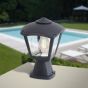 FUMAGALLI DISMA ROBY ΚΟΛΩΝΑΚΙ ΔΑΠΕΔΟΥ 1ΧΕ27 290X200mm ΜΑΥΡΟ Eurolamp 145-26073