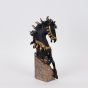 ΑΛΟΓΟ ΜΑΥΡΟ - ΧΡΥΣΟ 17x10x36cm Eurolamp 752-11632