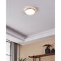 Eglo Competa Στρογγυλό Εξωτερικό LED Panel Ισχύος 22W με Θερμό Λευκό Φως 24.5x24.5εκ. 96032
