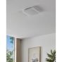 Eglo Frania-S Τετράγωνο Εξωτερικό LED Panel Ισχύος 11.5W με Θερμό Λευκό Φως 28x28εκ. 97881