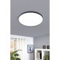 Πλαφόν Οροφής Μαύρο Ø60cm Led 36w 2700-6500K 3900lm Τηλεχειριστήριο Eglo Zubieta-A 98896