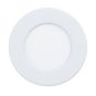 Eglo Στρογγυλό Πλαστικό Χωνευτό Σποτ με Ενσωματωμένο LED και Θερμό Λευκό Φως σε Λευκό χρώμα 8.6x8.6cm 99202