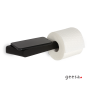 Χαρτοθήκη με Εταζέρα Shift Geesa Black Matt 9924-400