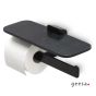 ΧΑΡΤΟΘΗΚΗ ΔΙΠΛΗ ΜΕ ΕΤΑΖΕΡΑ SHIFT GEESA BLACK MATT 9948-400