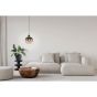Κρεμαστό Φωτιστικό Μαύρο Μονόφωτο 19xH110cm 1xE27 Eglo Oilella 99614
