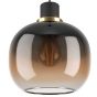 Κρεμαστό Φωτιστικό Μαύρο Μονόφωτο 19xH110cm 1xE27 Eglo Oilella 99614