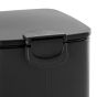 Κάδος Απορριμμάτων 6L από Ατσάλι Μαύρος AWD02031903  AWD02031903