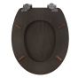Καπάκι Λεκάνης VENGE από MDF Wenge 37x45.5x4.5cm AWD02181098 AWD02181098