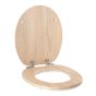 Καπάκι Λεκάνης EDESSA από MDF Φυσικό 37.5x45.6x5.5cm AWD02181911 AWD02181911