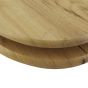 Καπάκι Λεκάνης AMARGURA από MDF Φυσικό 37.6x45.5x5.5cm AWD02181977  AWD02181977