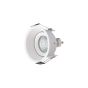 InLight Χωνευτό σποτ από λευκό μέταλλο 1XGU10 D:8cm Χ0010-WH