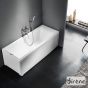Μπανιέρα Ακρυλική 120*70 εκ. Sirene Clarissa CLA12070