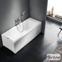 Μπανιέρα Ακρυλική 130*70 εκ. Sirene Clarissa CLA13070 