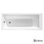 Μπανιέρα Ακρυλική 150*70 εκ. Sirene Cubic CUB15070