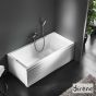 Μπανιέρα Ακρυλική 170*75 εκ. Sirene Cubic CUB17075