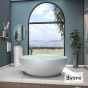 CUSCO ΜΠΑΝΙΕΡΑ FREESTD Φ153 SIRENE WHITE MATT CUSR153-301