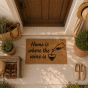 Πατάκι Εισόδου 40x60cm ''Home is where the wine is'' MRShome  DF-0007001