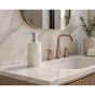 Δοχείο Κρεμοσάπουνου Stoneware 300ml 9x7.3x17.5cm White MRShome DF-0095001