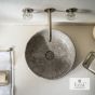 ΝΙΠΤΗΡΑΣ ΜΑΡΜΑΡΙΝΟΣ Φ42 H.14 FOSSIL TUNDRA GREY DR42-423