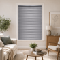 Double Ρόλερ Ρυθμιζόμενης Σκίασης 120x230cm Γκρι MRShome DRD-GR120230