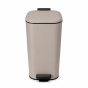 Κάδος Soft Close Μεταλλικός 20L Μπεζ Ματ 23x38x37.5cm MRShome DS-8840000