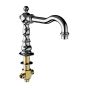 Horus Julia Victoria Julia Victoria Classic Collection - Deck Bath Spout with Diverter - Polished Nickel 01.472-NB