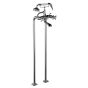 Horus Montmartre Classic Collection - Complete Mixer + Pipes for Free Standing Bath - Matt Nickel 07.498-NM