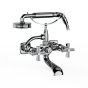 Horus Zéphyr Classic Collection - Complete Wall Bath / Shower Mixer - Ice White 16.414-BI