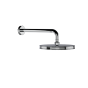 Horus Zéphyr Classic Collection - Shower Head Ø 210 Mm with Arm, Wall Mounted - Metal Gun 16.537-CF
