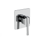 Horus Zéphyr Classic Collection - Concealed Wall Mounted Manual Mixing Shower Valve - Metal Gun 16.700-CF
