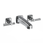Horus Zéphyr Classic Collection - Concealed Wall Mounted 3 Hole Basin Set - Chrome 17.263-CH