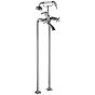 Horus Coventry Classic Collection - Complete Mixer + Pipes for Free Standing Bath - Matt Nickel 28.498-NM