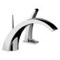 Horus Nouvelle Vague “part of Contemporary Collection - Deck Mounted Bath/shower Mixer - Satin Brass 40.766-LS