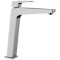 Horus Echo Equinox316 Collection - Single Lever Basin Mixer Extended Version with up and down Drain - Metal Gun 43.799.E2-CF