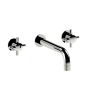 Horus Minoé Contemporary Collection - Concealed 3 Hole Basin Set - Metal Gun 47.263-CF