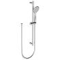 Horus Naja Contemporary Collection - Shower Rail with Handshower on Silding Support and Flexible Hose - Matt Black 48.542-NO