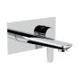 Horus Naja Contemporary Collection - Concealed Basin Mixer - Satin Brass 48.763-LS