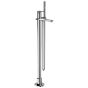 Horus Naja Contemporary Collection - Complete Mixer / for Free Standing Bath - Satin Brass 48.799-LS
