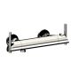 Horus Minoé Contemporary Collection - Exposed Thermostatic Wall Bathshower Mixer - Satin Brass 49.596-LS