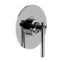 Horus Minoé Contemporary Collection - Concealed Wall Mounted Manual Mixing Shower Valve - Matt Black 49.700-NO