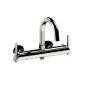 Horus Minoé Contemporary Collection - Complete Exposed Thermostatic Wall Bath-shower Mixer - Satin Brass 49.784-LS