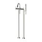 Horus Minoé Contemporary Collection - Complete Thermostatic Bath-shower Mixer with Pipes for Free Standing Bath - Chrome 49.798-CH
