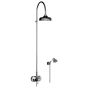 Horus Ascott Classic Collection - Complete Thermostatic Wall Shower Mixer - Matt Nickel 65.744-NM