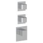 Horus Philae Equinox316 Collection - Trim for Thermostatic Mixer - Metal Gun 80.522-CF