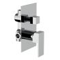 Horus Philae Equinox316 Collection - Concealed Shower Mixer - 2 Outlets with Diverter - Matt Black 80.701.E2-NO