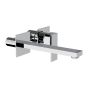 Horus Philae Equinox316 Collection - Concealed Wall 2 Hole Single Lever Basin Mixer - Metal Gun 80.762.E2-CF